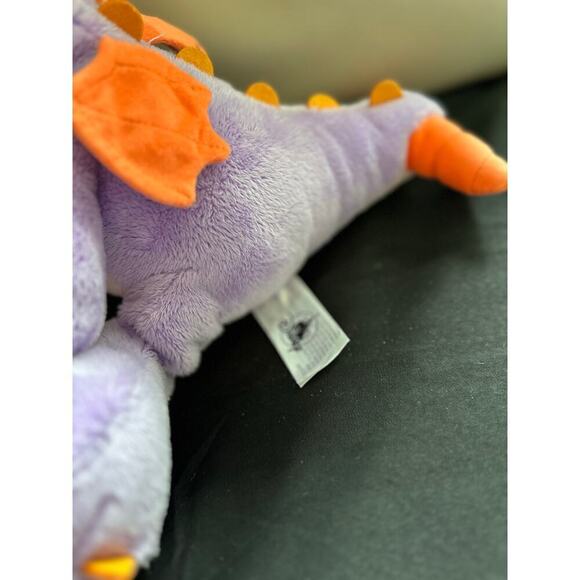 Disney Parks Figment Big Feet Plush Purple Dragon 10 1/2'' Doll - Picture 5 of 7